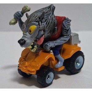 2013 CREATA MONSTER  500 ANIMAL PYSLUM  WEREWOLF BLITZER DIECAST RACER